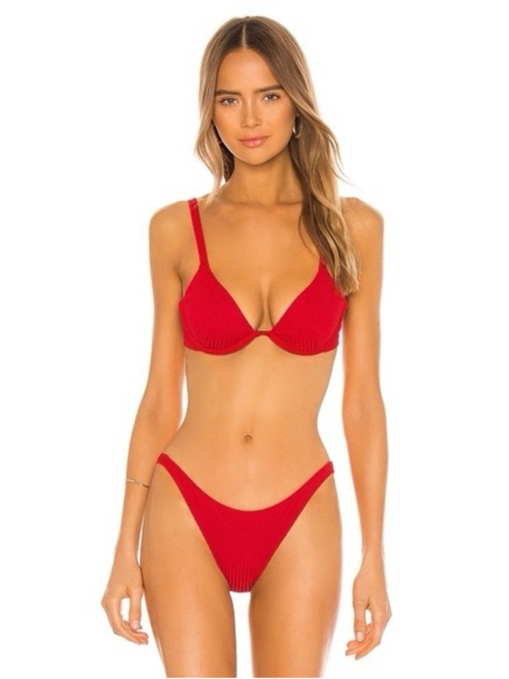 Onia Anna Red Top and Ashley Bottoms